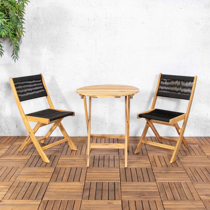 SenS-Line Lanzarote Bistroset - Zwart