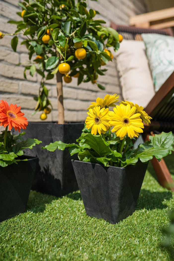 Artstone Bloempot Ella - 35x34 - Oak