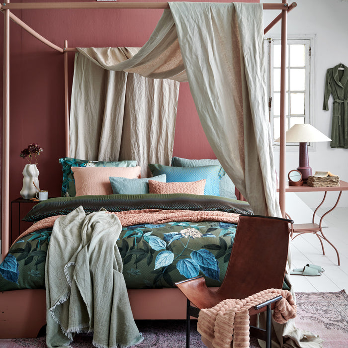 Vandyck Dekbedovertrek MAGIC Olive 140x220 cm (satijnkatoen)