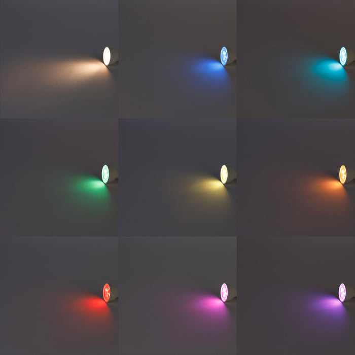 LUEDD Smart GU10 RGBW LED lamp 5W 350 lm 2200-4000K