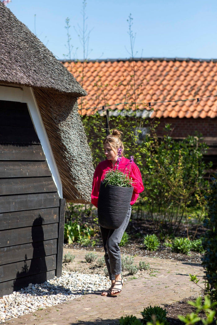 Capi Europe Vaas elegant laag Rib NL - 46x58 - Goud