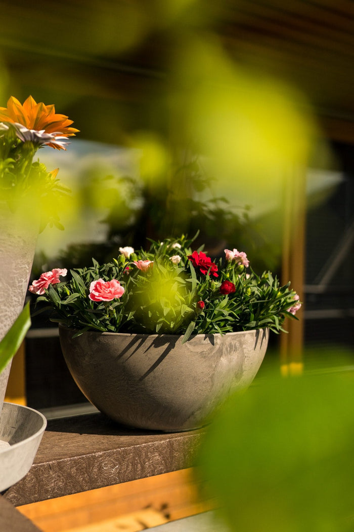 Artstone Bowl Fiona - 31x15 - Grijs