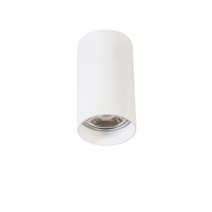 QAZQA Moderne opbouwspot wit 5,5cm GU10 50mm - Tuba