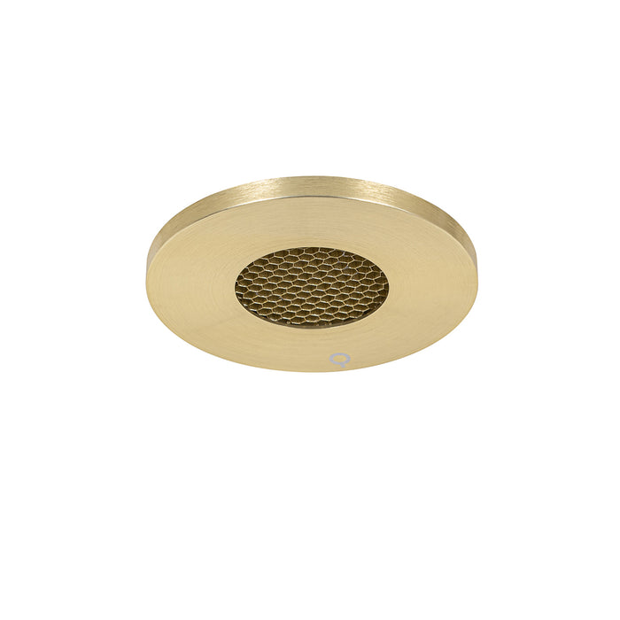 QAZQA Moderne badkamer inbouwspot goud IP54 - Shed Honey