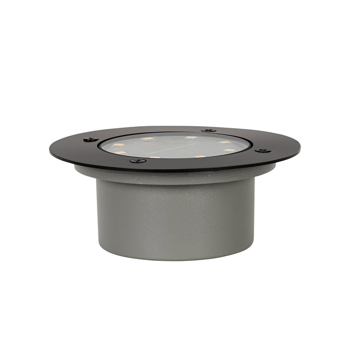 QAZQA Set van 6 grondspots zwart incl. LED IP65 Solar - Terry