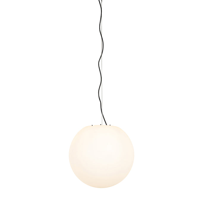 QAZQA Moderne buiten hanglamp wit 45 cm IP44 - Nura
