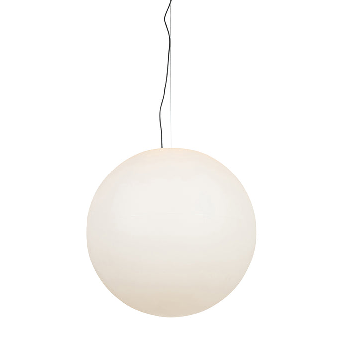 QAZQA Moderne buiten hanglamp wit 77 cm IP65 - Nura