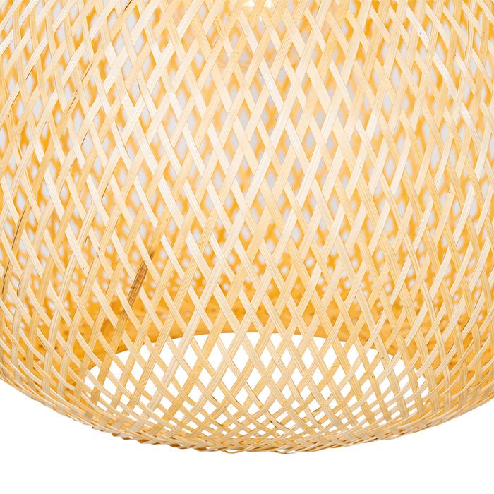 QAZQA Oosterse buiten hanglamp bamboe IP44 - Rafael