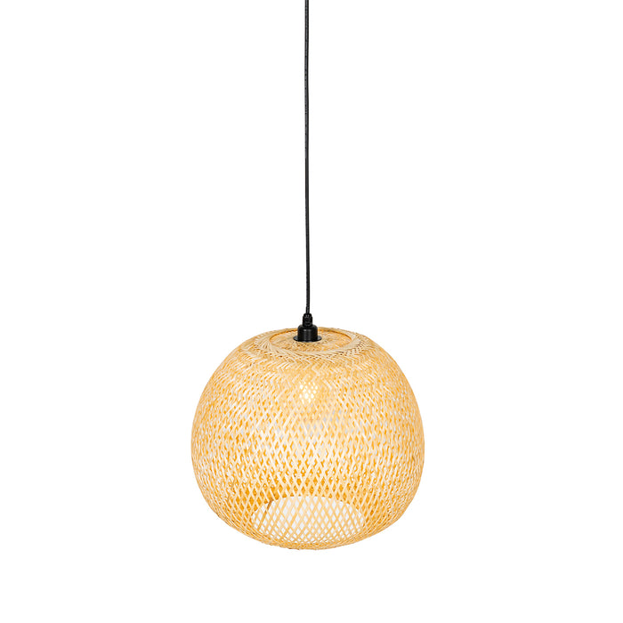 QAZQA Oosterse buiten hanglamp bamboe IP44 - Rafael