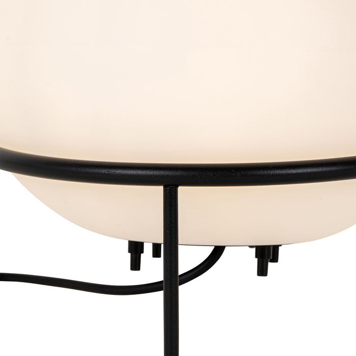 QAZQA Design buiten tafellamp zwart - Jannie