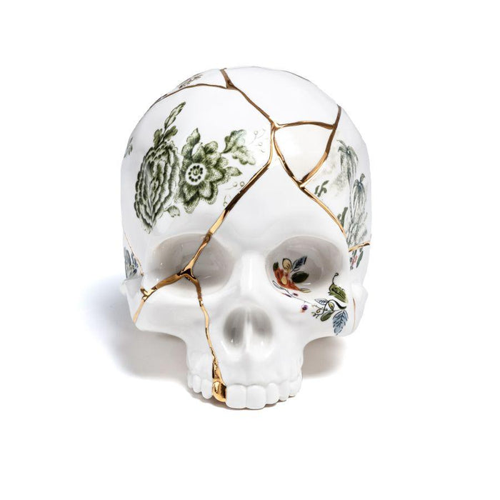 Seletti Kintsugi Skull decoratie
