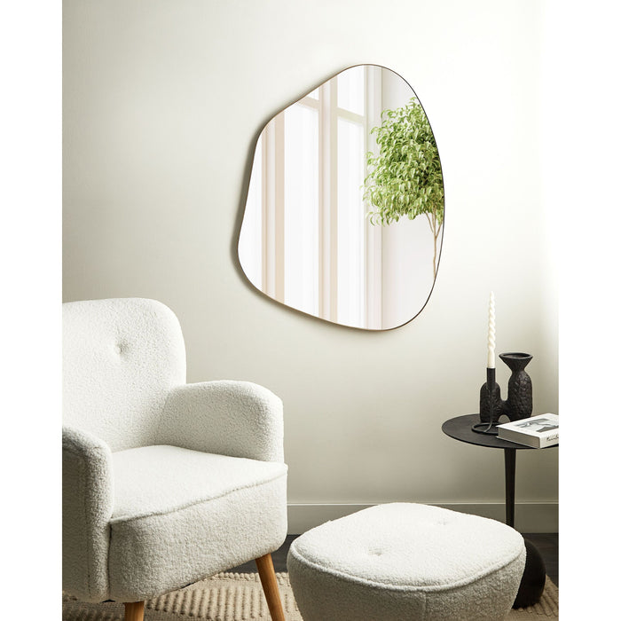 Beliani - PUTEAUX - Wandspiegel - Goud - Metaal