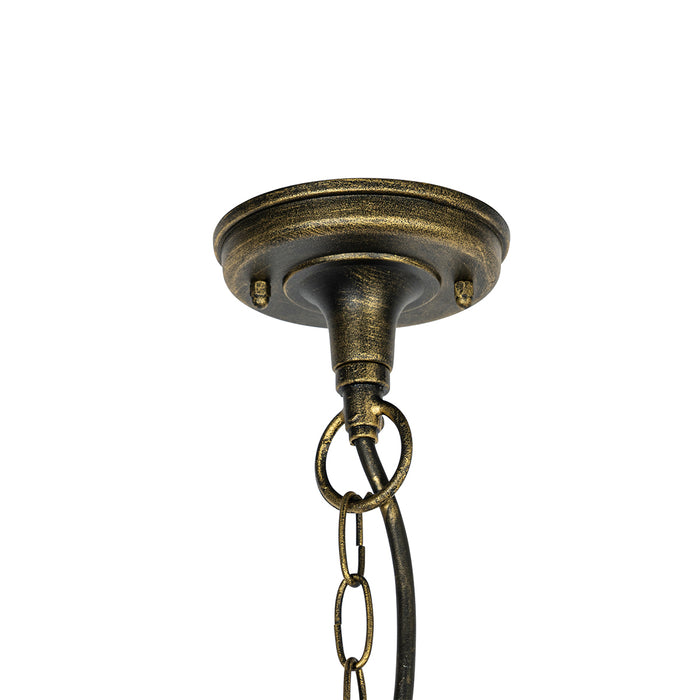 QAZQA Vintage buiten hanglamp antiek goud - Antigua