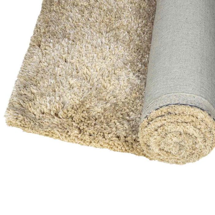 PTMD Jups Beige fabric handwoven carpet S