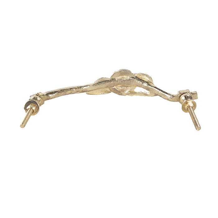 Clayre & Eef Handgreep 16x8x3 cm Goudkleurig Metaal