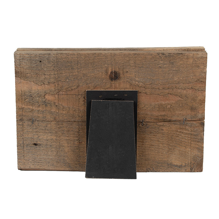 Clayre & Eef Fotolijst 30x3x21 cm Bruin Hout Fotohouder