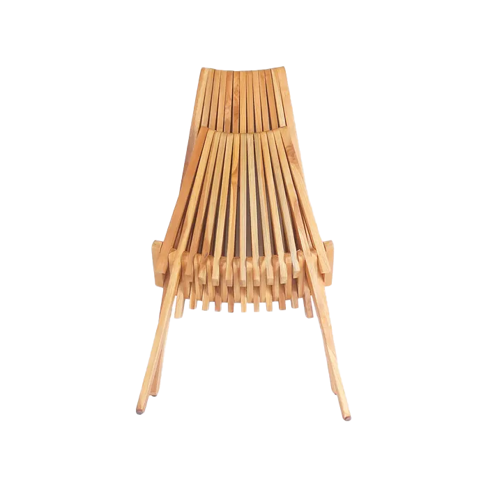 Artichok Cali houten tuinstoel naturel