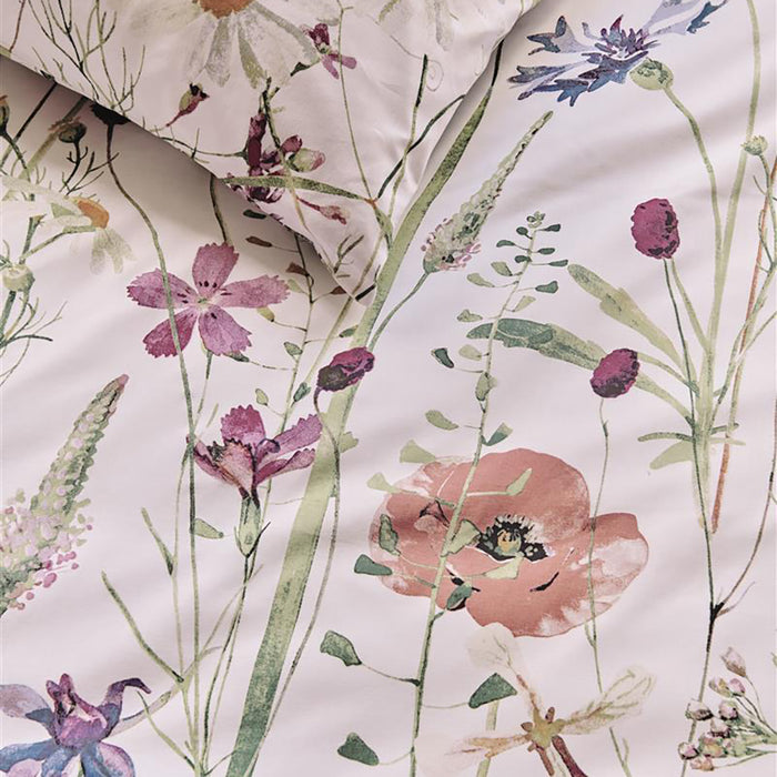 Ariadne At Home Bloom Dekbedovertrek 200 x 200/220 cm - Wit