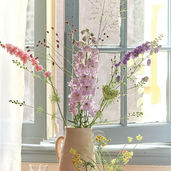 Ariadne At Home Bloom Dekbedovertrek 200 x 200/220 cm - Wit