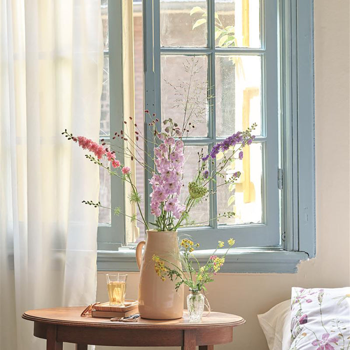 Ariadne At Home Bloom Dekbedovertrek 200 x 200/220 cm - Wit