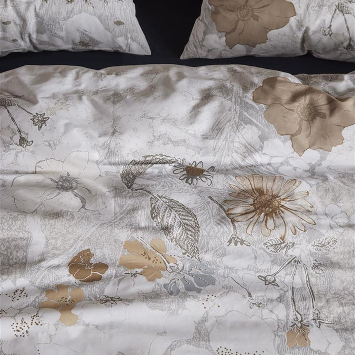 Ariadne At Home Drawn Dekbedovertrek 140 x 200/220 cm - Zand