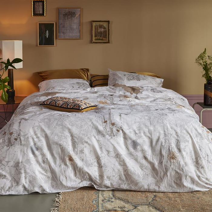 Ariadne At Home Drawn Dekbedovertrek 240 x 200/220 cm - Zand