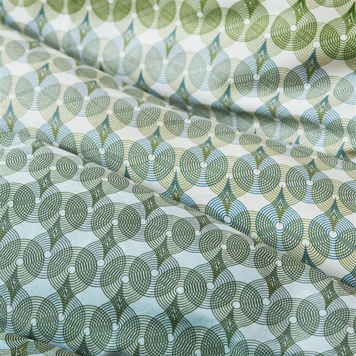 Beddinghouse Silas Dekbedovertrek 140 x 200/220 cm - Blauw/Groen