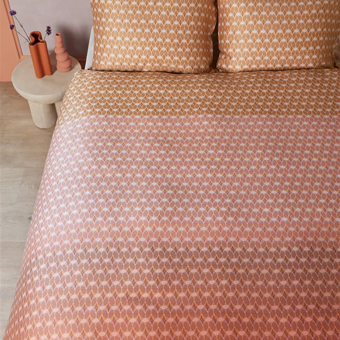 Beddinghouse Silas Dekbedovertrek 200 x 200/220 cm - Terra