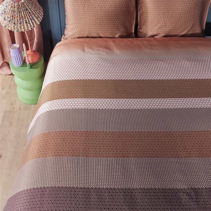 Beddinghouse Theo Dekbedovertrek 140 x 200/220 cm - Terra