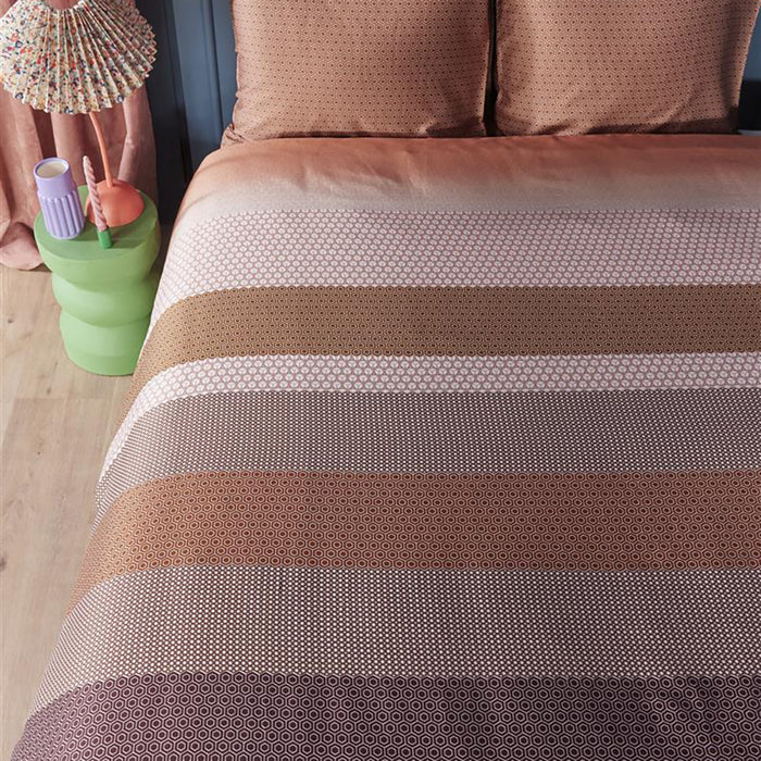 Beddinghouse Theo Dekbedovertrek 240 x 200/220 cm - Terra