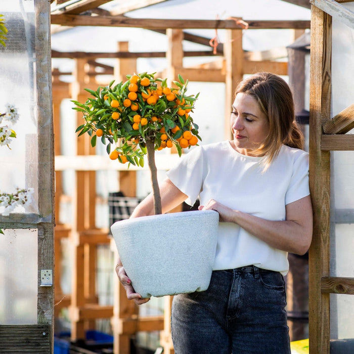 Capi Europe - Pot bol Arc Granite - Wit - 75x60