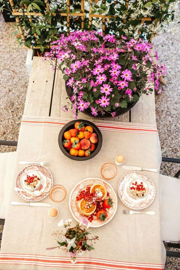 Capi Europe - Schaal laag Terrazzo - Wit - 34x9