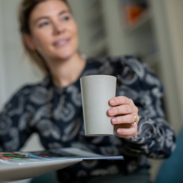 Koziol Bio-Circulair Connect Beker 350 ml Set van 2 Stuks