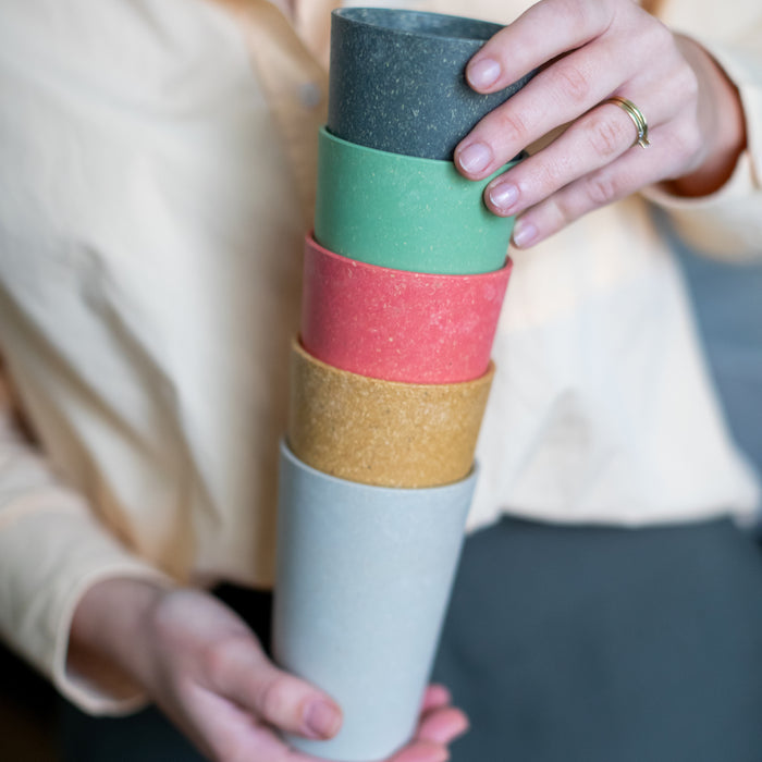 Koziol Bio-Circulair Connect Beker 350 ml Set van 2 Stuks