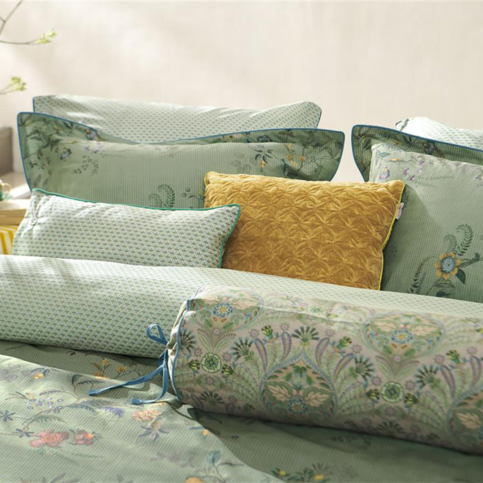 Pip Studio Amor De Dios Dekbedovertrek 200 x 200/220 cm - Groen