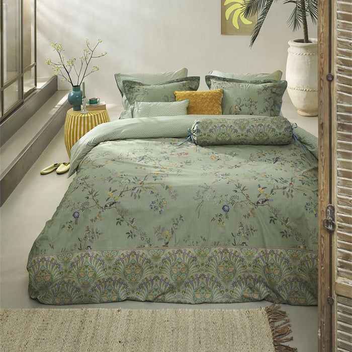 Pip Studio Amor De Dios Dekbedovertrek 240 x 200/220 cm - Groen
