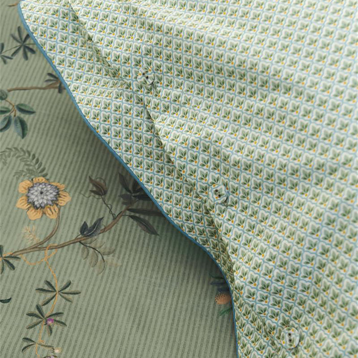 Pip Studio Amor De Dios Dekbedovertrek 240 x 200/220 cm - Groen