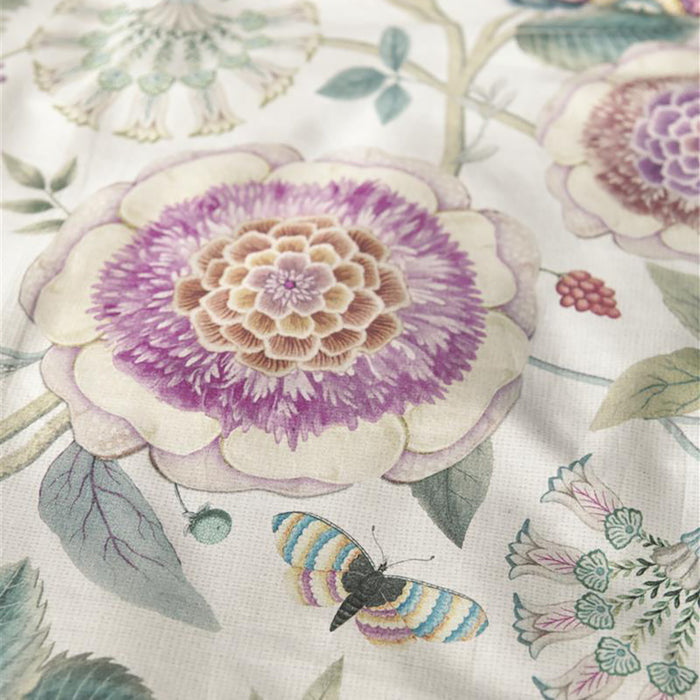 Pip Studio Viva Las Flores Dekbedovertrek 140 x 200/220 cm - Wit