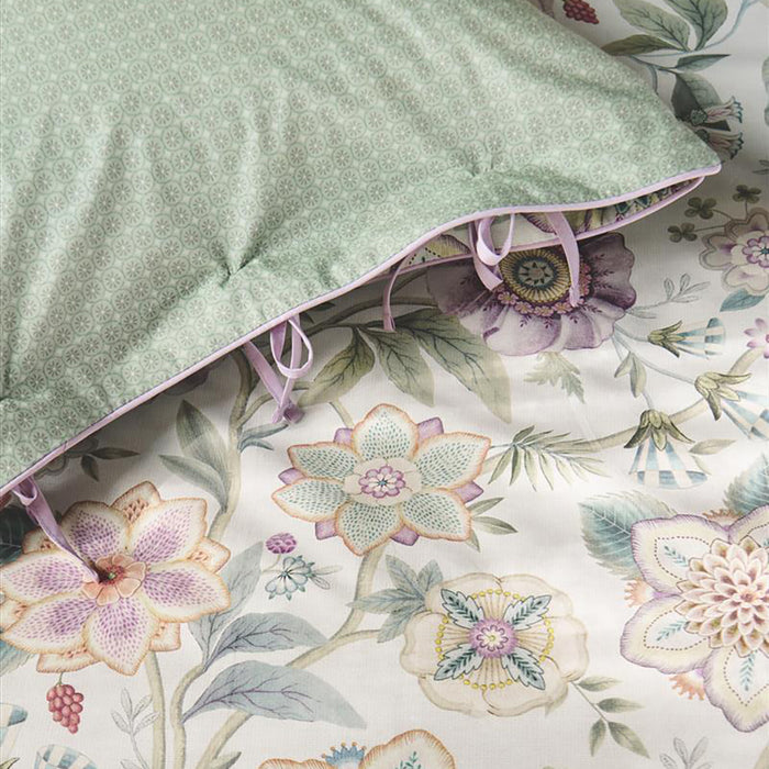 Pip Studio Viva Las Flores Dekbedovertrek 200 x 200/220 cm - Wit