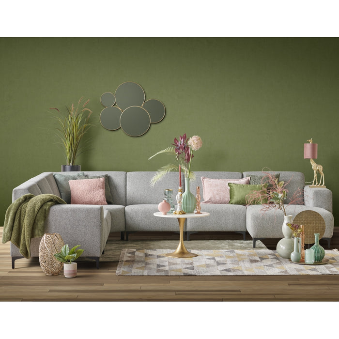 Vloerkleed Kelvin - Beige - Wol - 160x0x230cm (BxHxD)