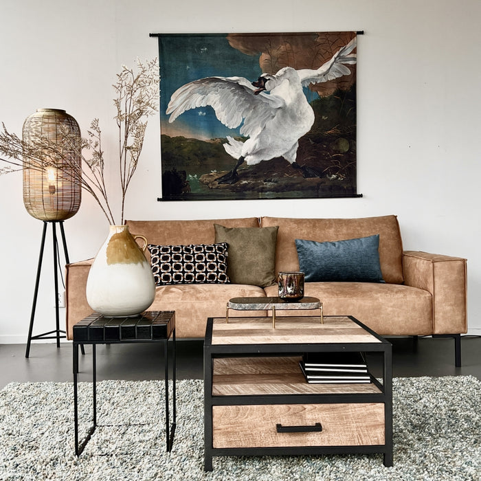 Vloerkleed Shaggy Deluxe - Groen - Wol