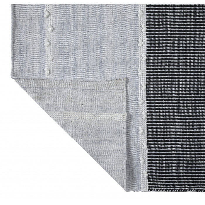 Vloerkleed Steef - Blauw - Gerecycled Materiaal