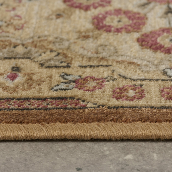 Vloerkleed Vince - Rood - Viscose - 200x0x290cm (BxHxD)