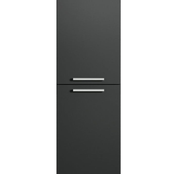 Badplaats Badkamerkast Venus 30 x 30 x 160 cm - Zwart - Kolomkast