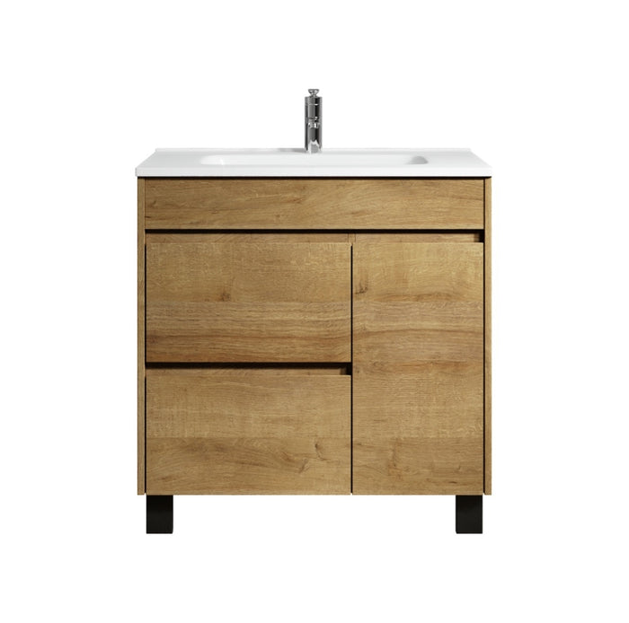 Badplaats Badkamermeubel Set Salzburg 80 cm - Eiken - Badmeubel