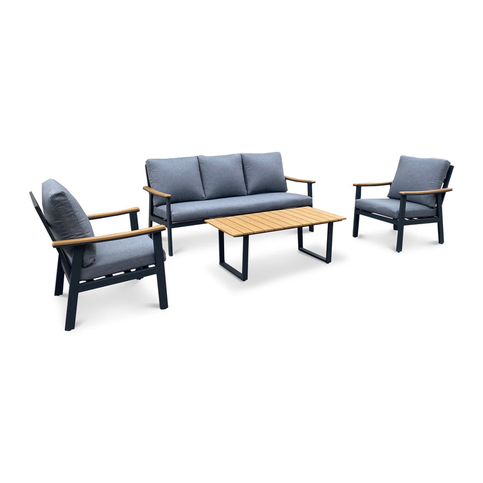 SenS-Line Glasgow Loungeset - 3-zitsbank en Tuinstoelen