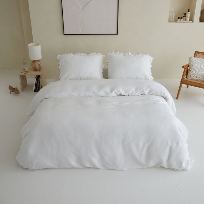 Walra Real Romance Dekbedovertrek 140x220 - Wit