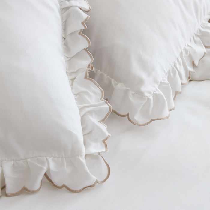 Walra Real Romance Dekbedovertrek 240x220 - Wit