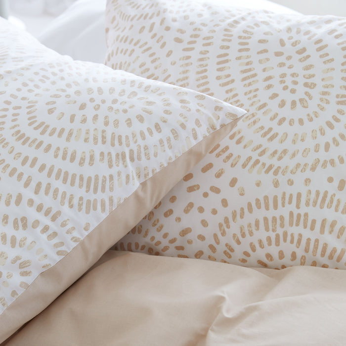 Walra Remade Crazy Crinkles Dekbedovertrek 200x220 - Zand