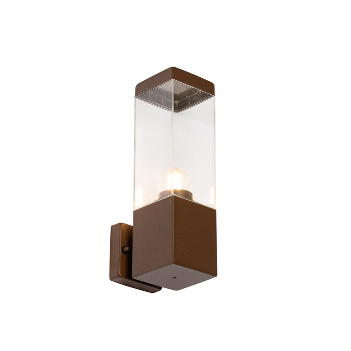 QAZQA Moderne buiten wandlamp roestbruin - Malios
